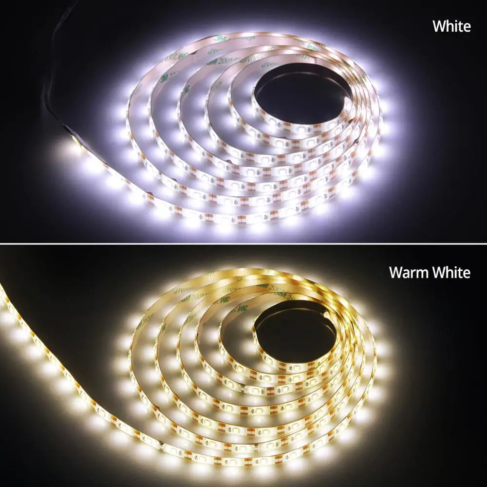 Tira de Lámpara LED para Cocina, Luz LED De 5V CC, Luces con Sensor de  Ondas de Encendido Y Apagado con Mano, Sistema ce Luces ce Diodo a Prueba  de Agua