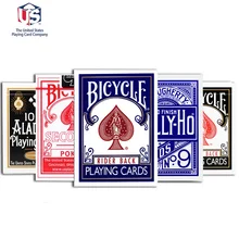 Велосипедный всадник задний стандартный индекс игральные карты красный/синий колода секунды покер Запечатанный USPCC США волшебные карты фокусы реквизит