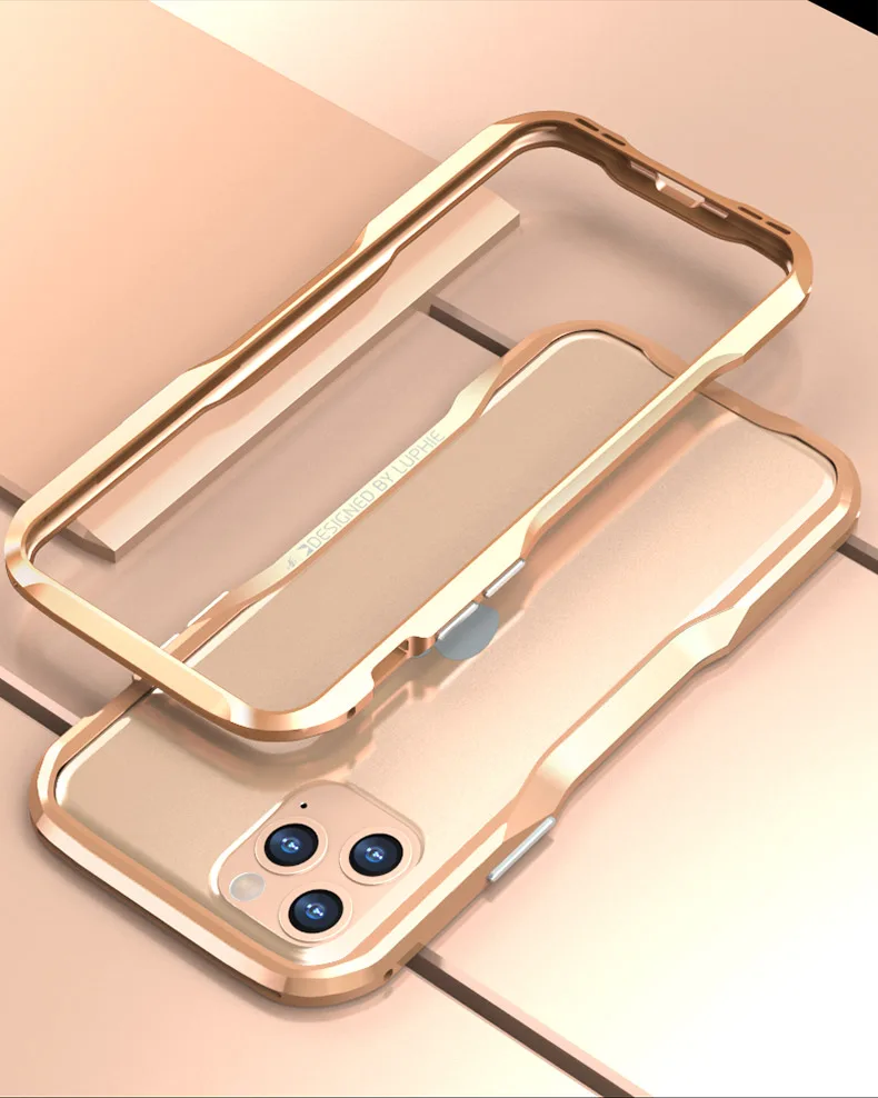 На 11pro Max металлический бампер чехол для iPhone 11 Por XR XS Max 7 8 Luphie противоударный алюминиевый сплав крышка аксессуары для телефонов