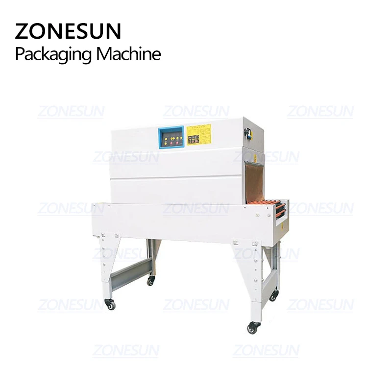ZONESUN ZS450F герметизация автоматическая машина для резки термоусадочной пленки обертывания косметики книга еда напиток программного обеспечения упаковочная машина