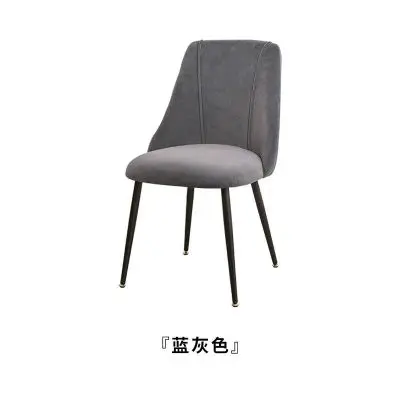 Скандинавский роскошный стул для столовой, домашний маникюрный стул, стул для макияжа, комод, офисное кресло для переговоров - Цвет: Коричневый