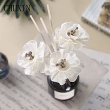  5pcs Aromatherapy Flower Reed Fragrance Diffuser Replacement Fresh Air Indoor Perfume Rattan Dried Flower Decorations 