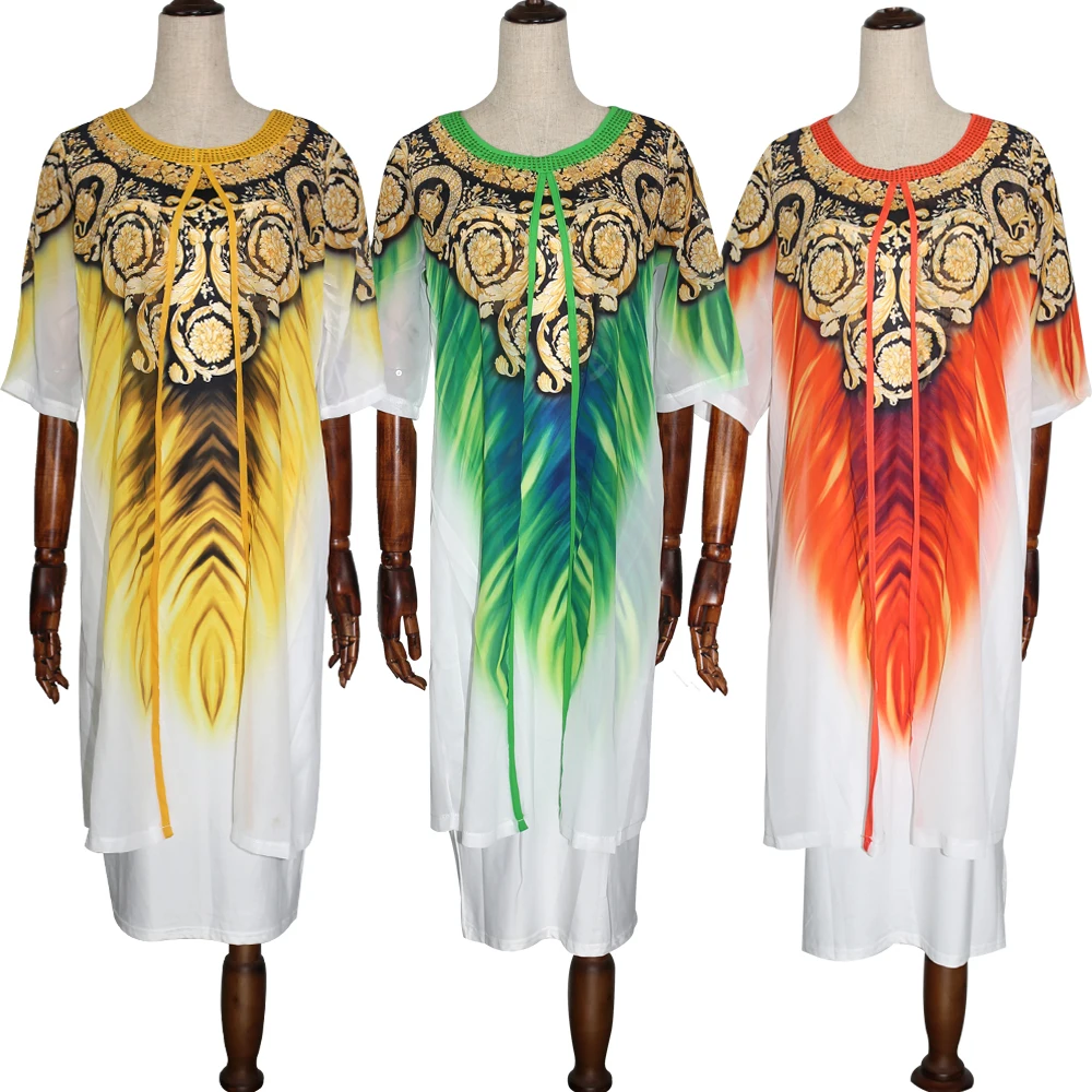 Новые африканские платья с принтом для женщин vetement femme dashiki Южная Африка Дамская одежда Анкара vestidos alibaba express