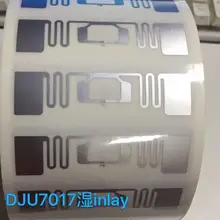 RFID длинный диапазон UHF стикер сухая инкрустация влажная инкрустация бумажные бирки U8 чип rf пассивная бирка 1000 шт./лот