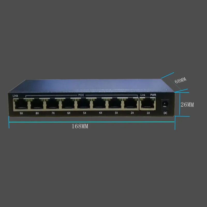 Supply Camera Mini Ieee802.3af/at Switches 1