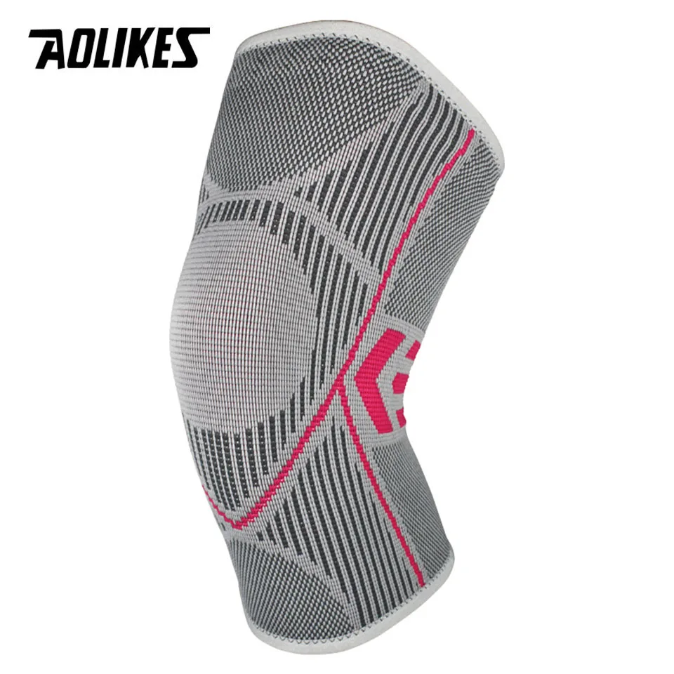 AOLIKES Knee Support Compression Sleeve for Joint Pain Relief and Fitness