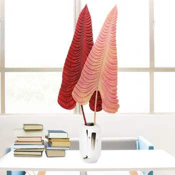 

Artifical High-grade single branch large turtle back keel leaf simulation plant ,Nordic simple household weddingdecoration.