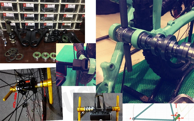 bicicleta 22.2*37*8*11.5mm 1 peça com suporte inferior