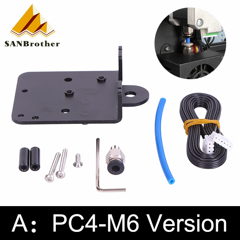

Ender-3 Aluminum Alloy Direct Drive Plate Upgrade Kit For CR10 Ender-3 Ender-3 Direct Extruder Adapter Plate