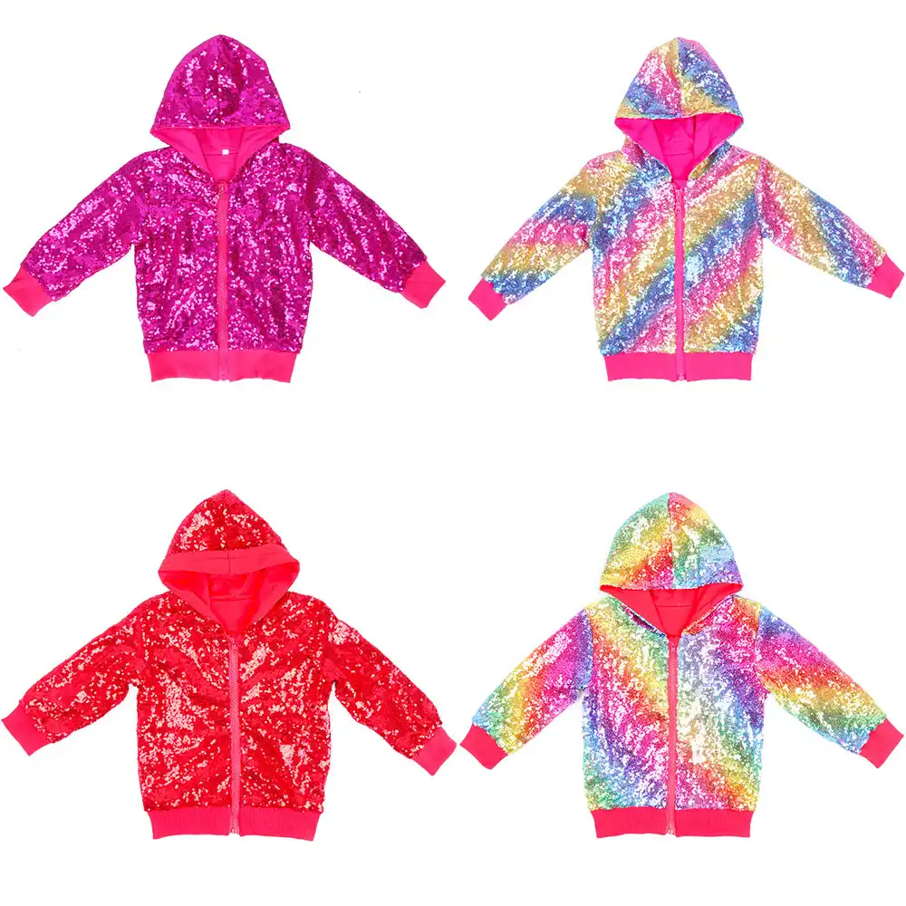 boys sequin hoodie