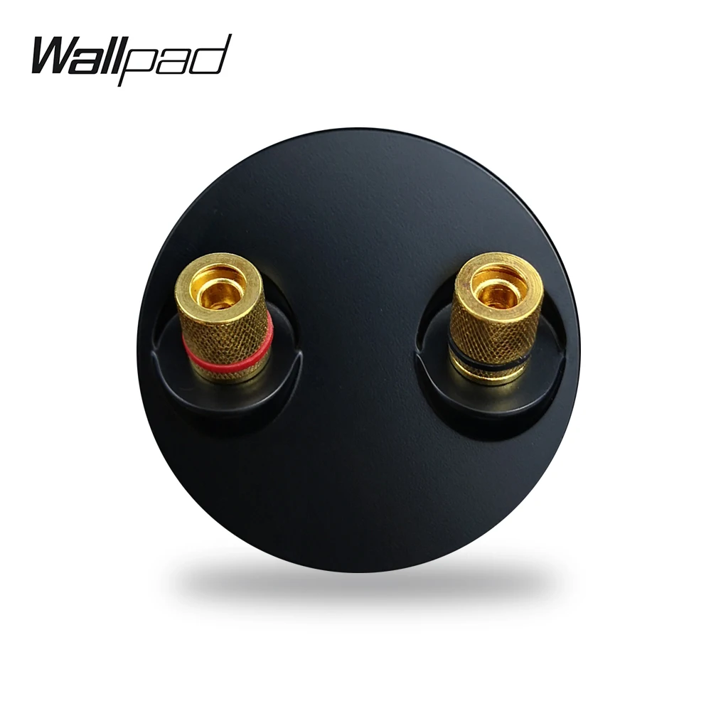 L6 Wallpad 5 цветов аудио динамик Phono 2 контактный разъем Модуль Розетка Проводная