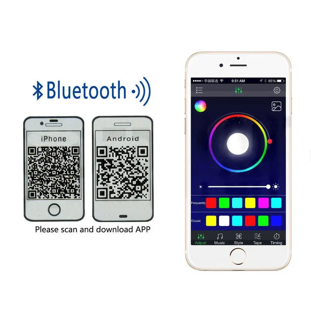 В продаже мини wifi RGB/RGBW контроллер полосы музыка контроллер Amazon Alexa Google Home телефон wifi контроллер для полосы света