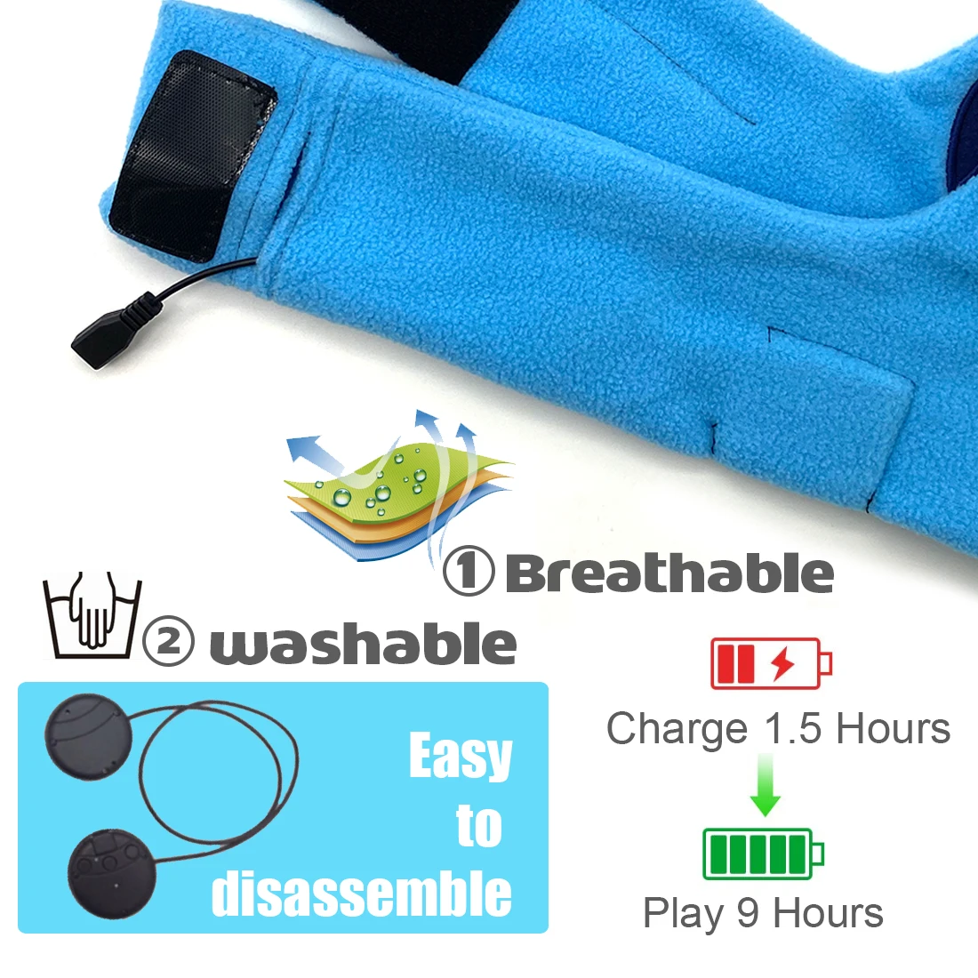 Unicorn Bluetooth Wireless Sleeping Music Player