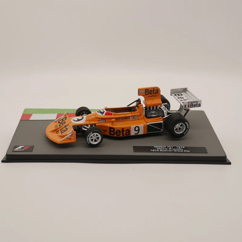 Ixo 1:43 Март 751 1975 vittorio Brambilla австрийская цена модель под давлением игрушечный