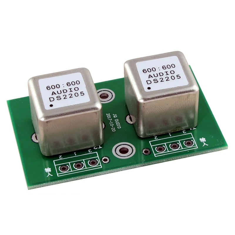 

600:600 audio DS2205 permalloy audio isolation transformer balanced unbalanced conversion