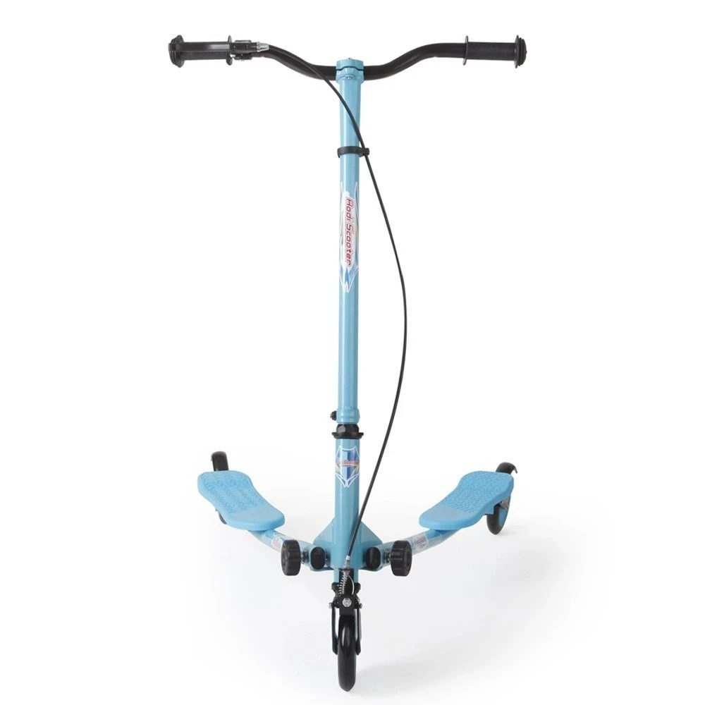 Aodi Kids Foldable Swing Scooter Adjustable Height Kick Speeder Wiggle