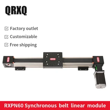 

Linear module synchronous belt rail manipulator high-speed length customization 800mm