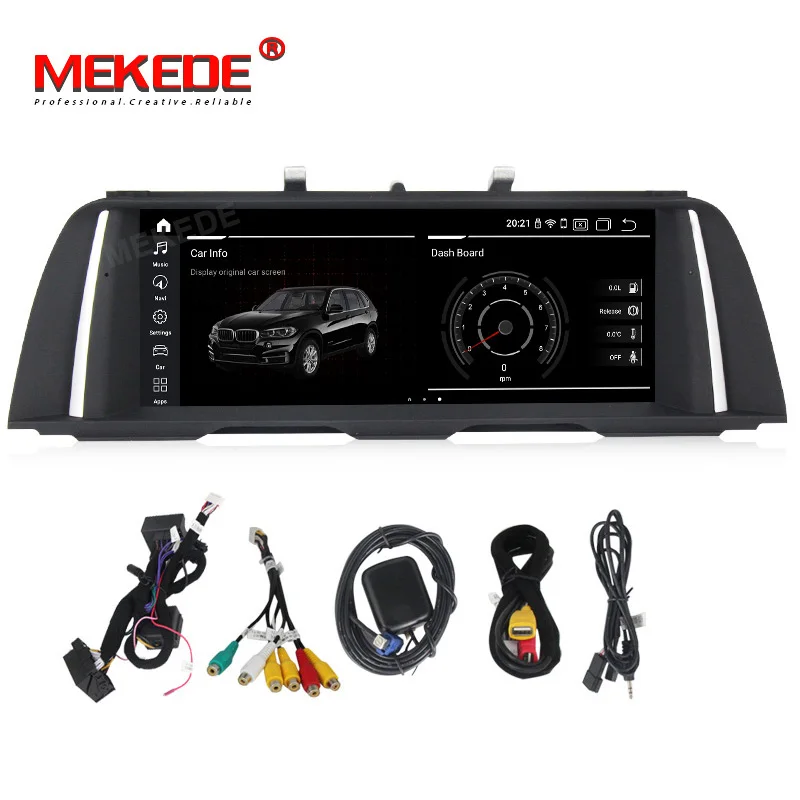 Flash Deal 4G LTE! 8cores 4GB+64GB car multimedia android 9.0 gps navigation system for BMW 5 Series F10 F11 520i (2011-2016) CIC/NBT radio 1