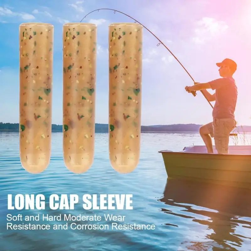 

Carp Fishing Accessory Rubber Hook Sleeve Durable Line Aligner Camouflage Color Terminal Necessary Outdoor Fishing Gadgets