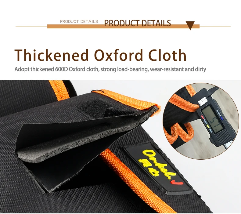 Multi-functional Electrician Tools Bag Waist Pouch Belt Storage Holder Organizer Garden Tool Kits Waist Packs Oxford Cloth best tool bag