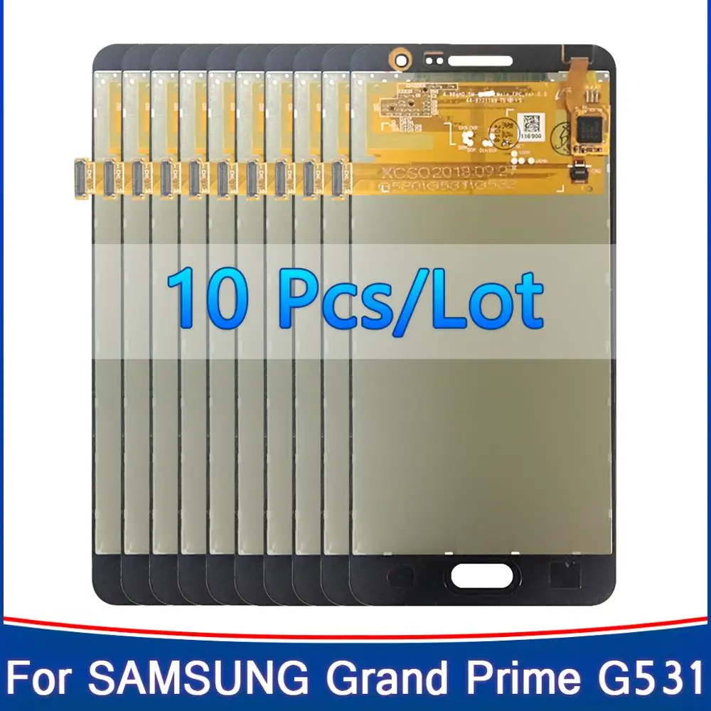 Оптовая продажа 10 шт./лот 100% тест для Samsung Galaxy Grand Prime G531 G531F SM-G531F G531H ЖК-дисплей