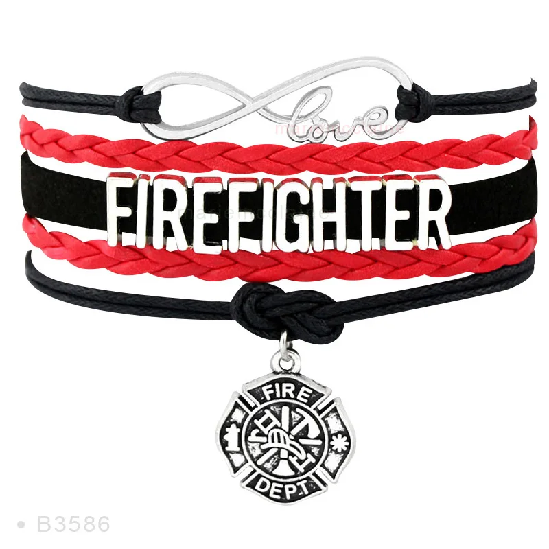 Infinity Love Firemen Fireman 