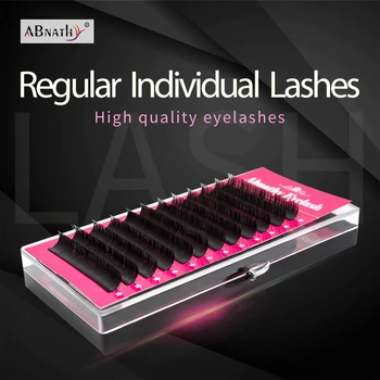 

Abnathy All Sizes Individual Eyelashes J B C D Natural False Eyelashes Mink Classic Eyelash Lash Extension Cilia 0.05-0.25mm
