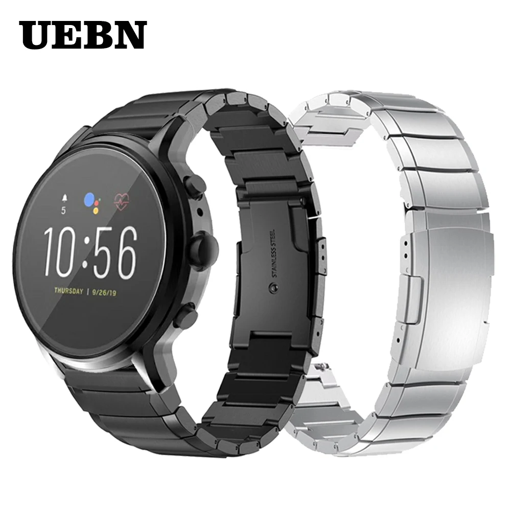 UEBN 22mm Stainless Steel Watchband 