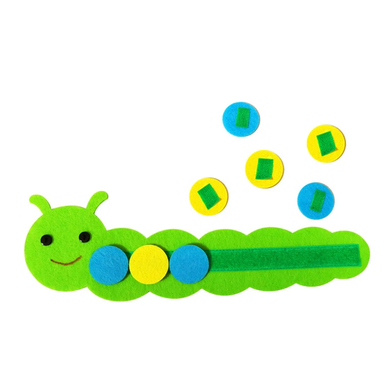  Sz Steam Number Caterpillar Kids Arts Crafts Toy For Children Kindergarten Teaching Aid Manual Diy  - 4000253871801