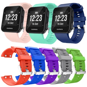 

Watch Strap For Garmin Forerunner 35 Smart Watch Band Soft Silicone Bracelet Replacement Strap Wristbelt Watchband Accessories