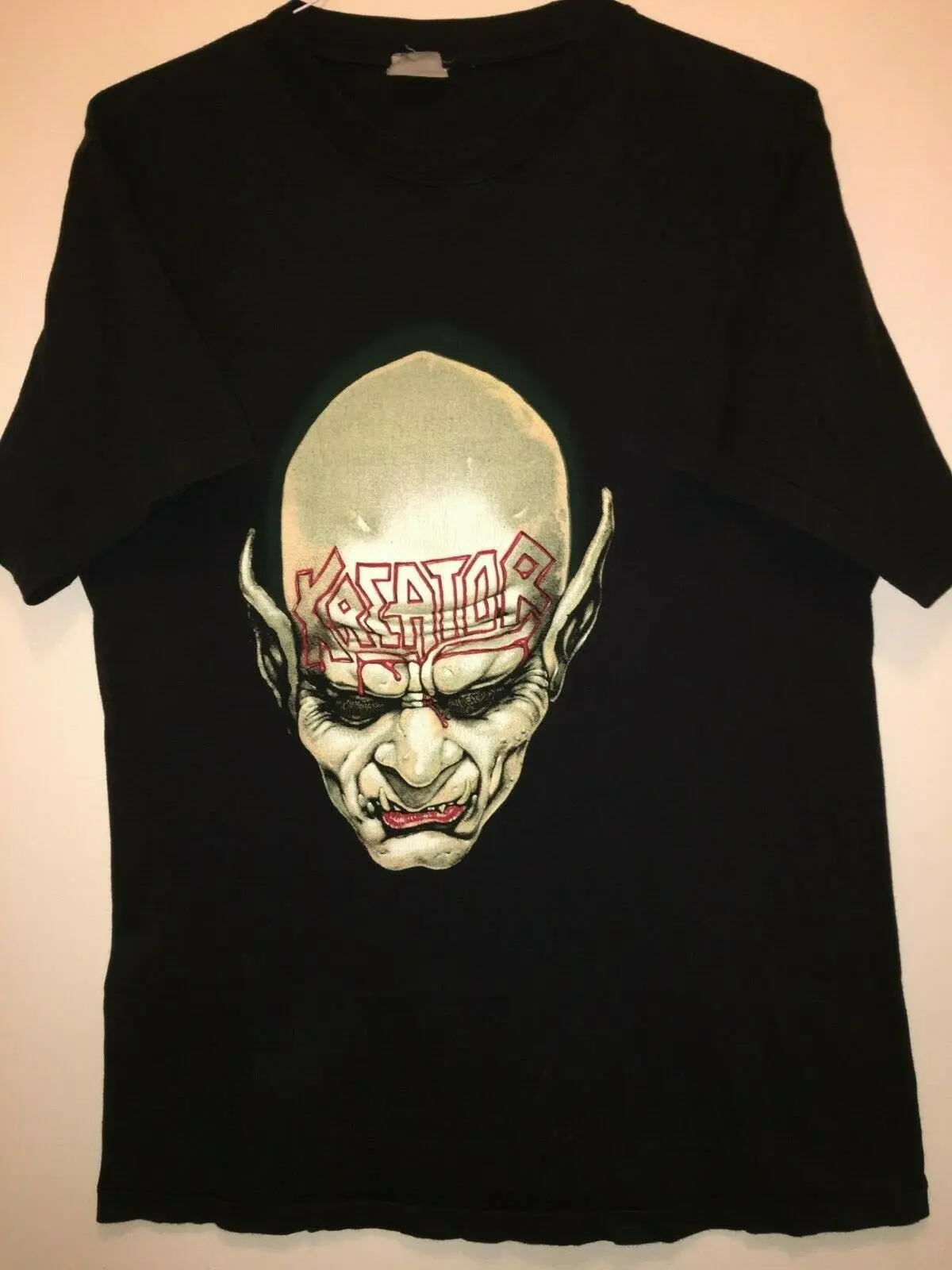 Винтажная большая футболка Kreator 1987 Uk Tour|Футболки| |