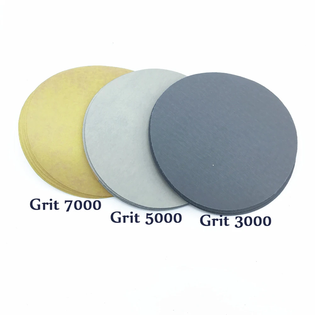 60pcs Sanding Discs 125mm 1000/1500/2000/3000/5000/7000 GRIT Sander Orbital 60pcs Sanding Discs 125mm 1000/1500/2000/3000/5000/7000 GRIT Sander Orbital