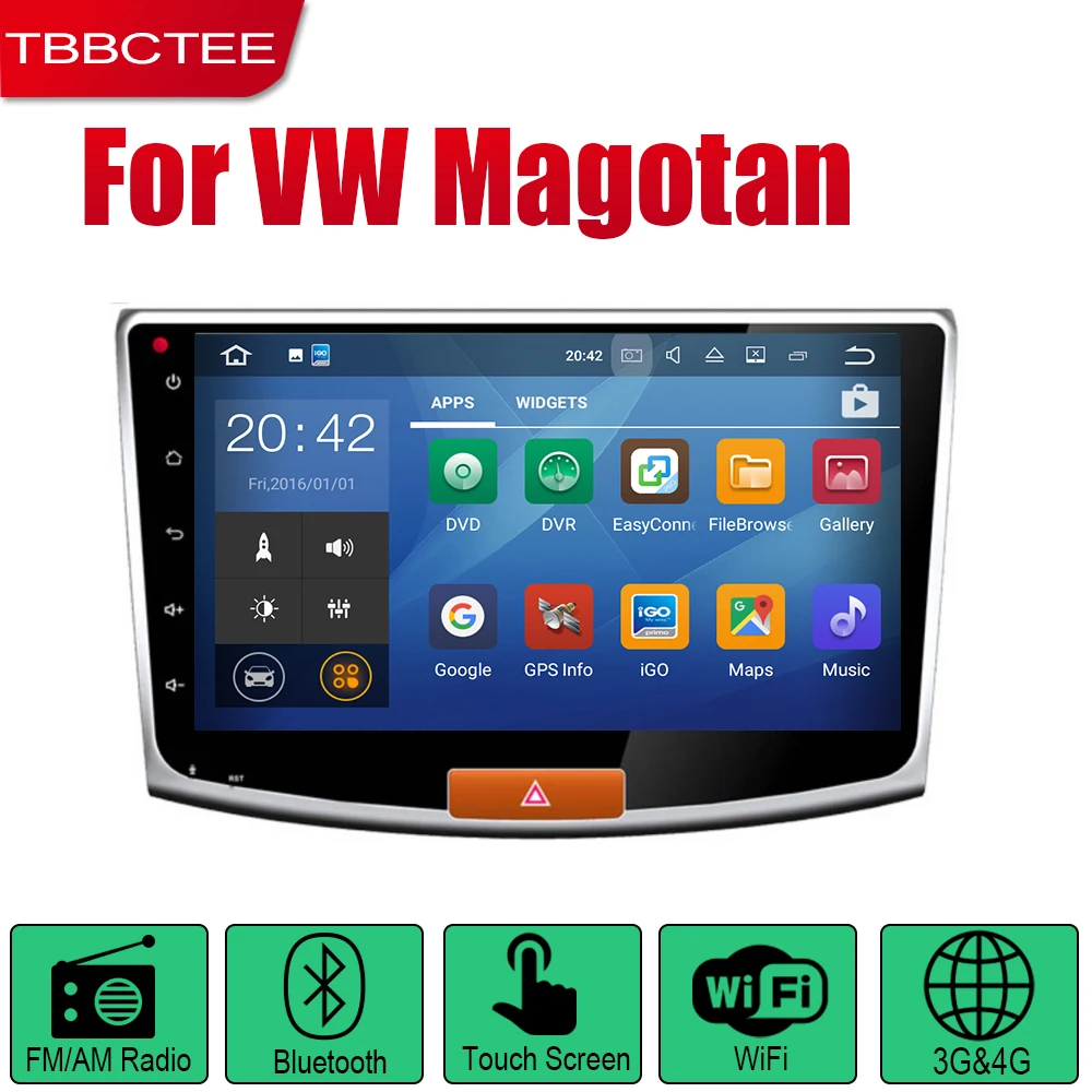 TBBCTEE Android автомобильный Радио Стерео gps навигация для Volkswagen VW Magotan 2013~ Bluetooth wifi 2din автомобильный Радио плеер аудио