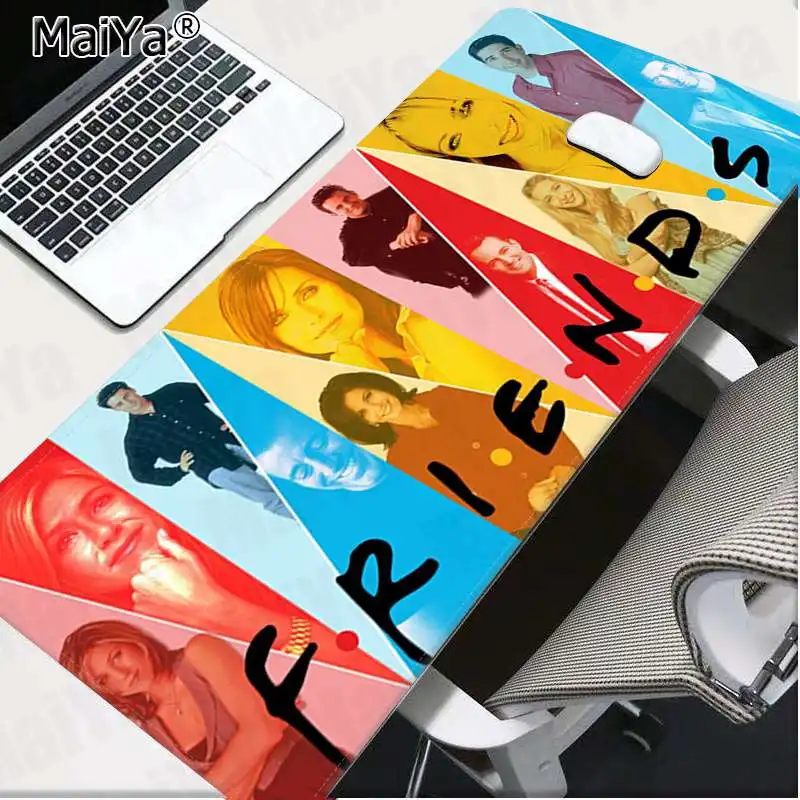 Lock Edge 40X90cm Maiya Cool New Friends ТВ шоу геймер игровые коврики коврик для мыши большой коврик для мыши клавиатуры коврик - Цвет: Lock Edge 40X90cm