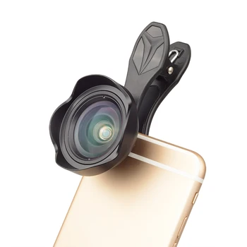 

Mobile phone lens APEXEL15MM professional optical distortion-free vignetting selfie live universal wide-angle mobile lens