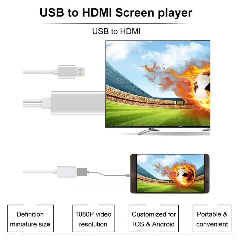 USB 3,1 type C к HDMI кабель адаптер конвертер Ultra HD 1080P зарядка HDTV видео кабель для samsung Galaxy S9/S8/Note 9 зеркало