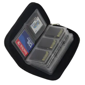 

Memory Card Storage Carrying Pouch Case Holder Wallet For CF/SD