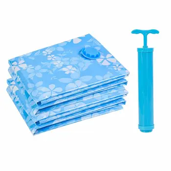 

Vacuum Bag Quilt Clothing Home Organizer Foldable Clothes Organizer Seal Compressed Travel Saving Space Bags Package