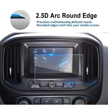 

For Chevrolet 2015-2018 Colorado 7 Inch Car Navigation Screen Protector Tempered Glass Touch Screen Protector