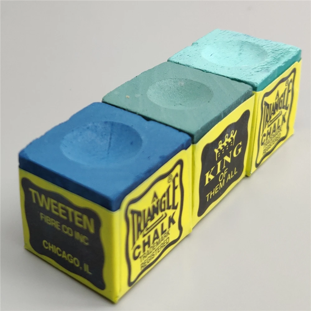 Billard Chalks Pool Chalks 2 Pcs Triangle Chalks Tweeten Professional