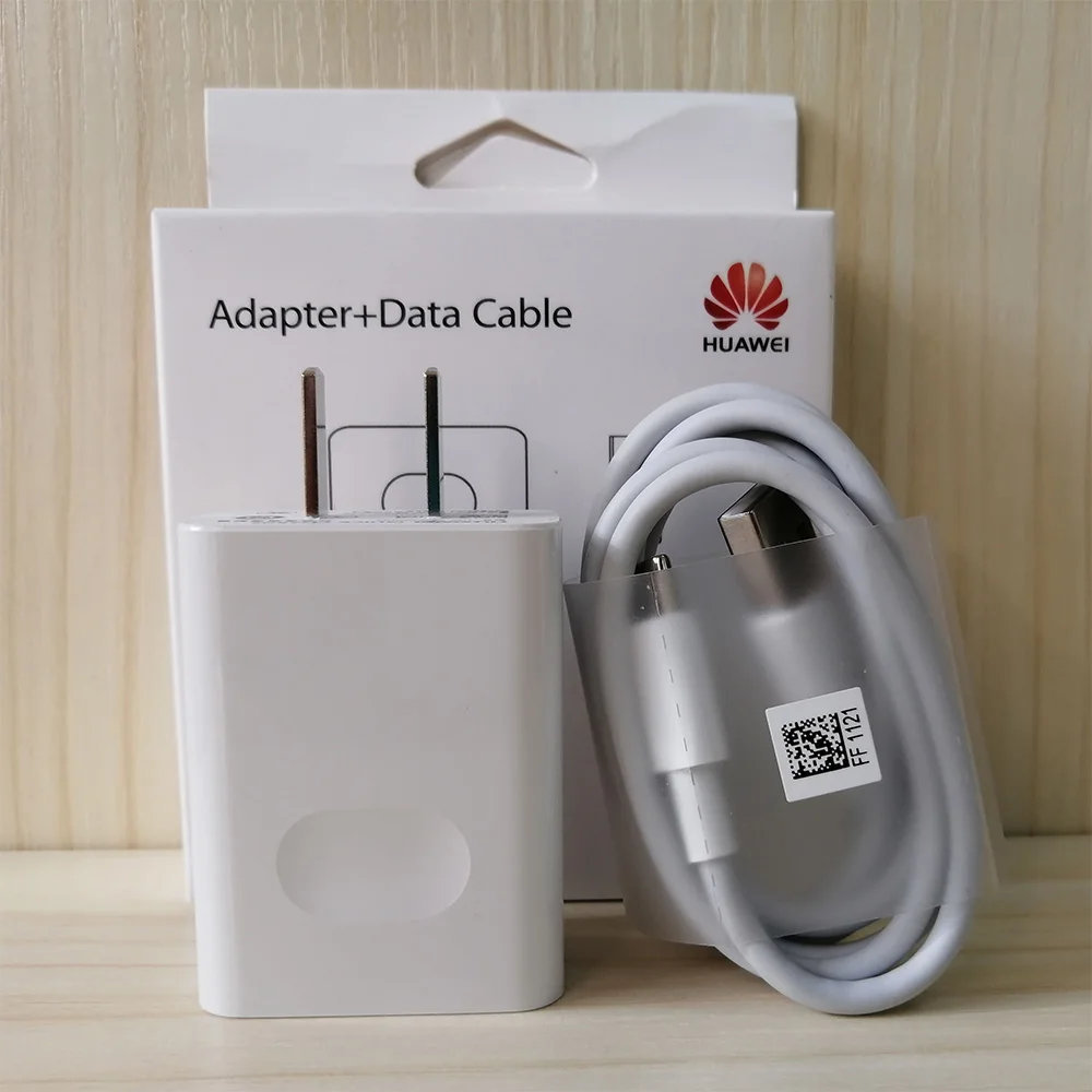 Original Huawei QC2.0 Fast Charger 9V 2A EU plug Usb 3.1 Type-C cable quick charge adapter for P30 lite P9 P10 P20 Nova 3 4 4e 65 watt charger