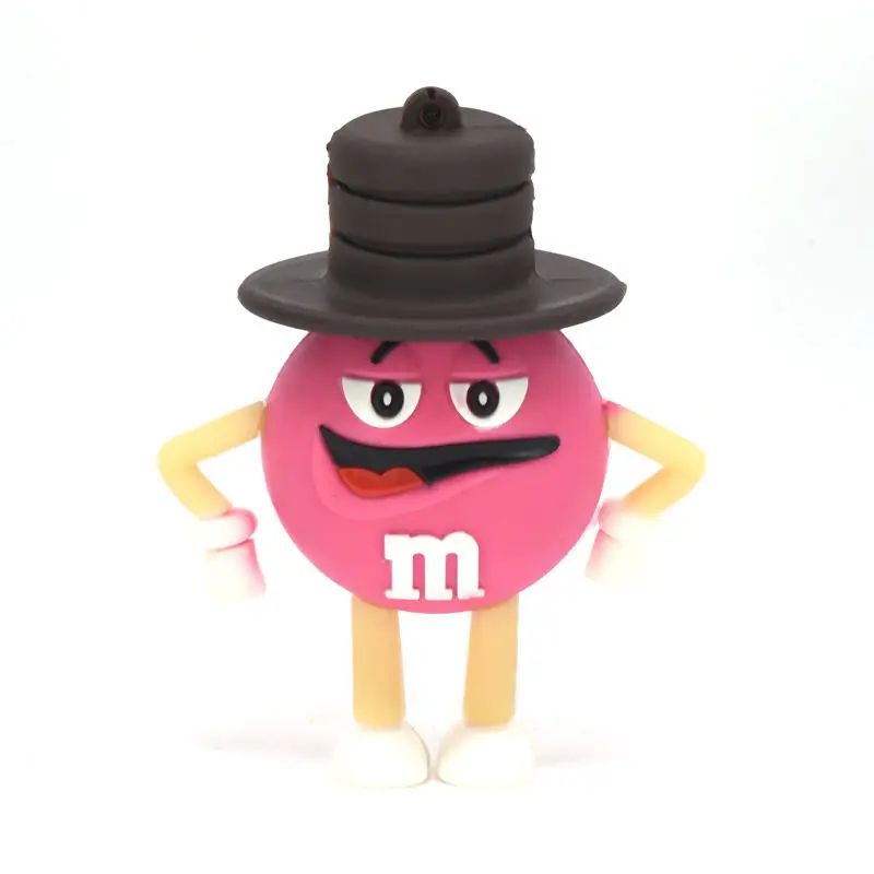 Cute-Cartoon-pendrive-128GB-M-m-s-Chocolate-M-Bean-Usb-Flash-Drive-4gb-8gb-16gb (4)