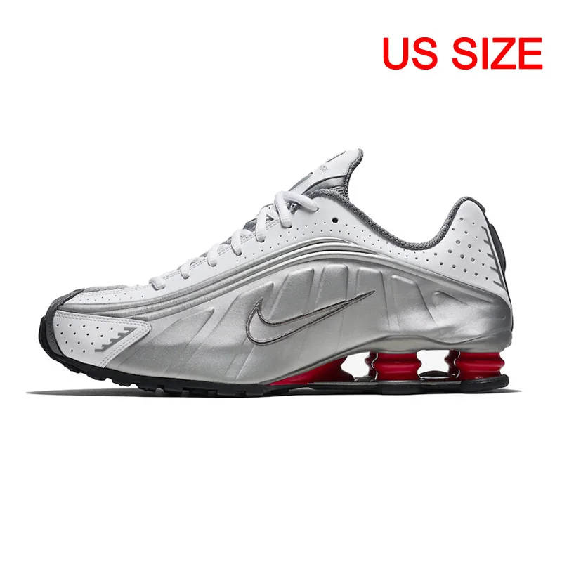 Original New Arrival NIKE SHOX R4 Running shoes Men's Sneakers - Цвет: BV1111100