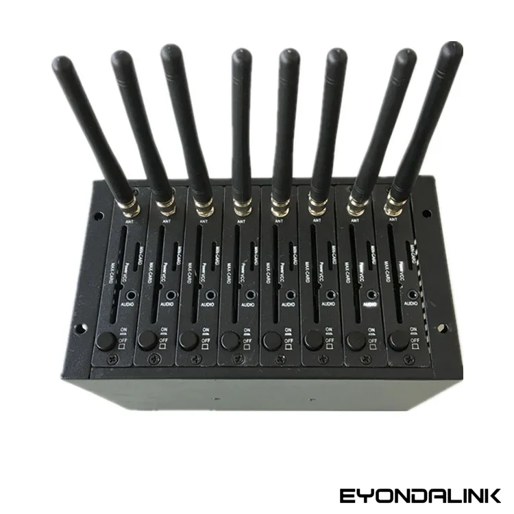 Модем gsm Wavecom с 8 портами модем зарядом sms и mms тест Sms бесплатным программным
