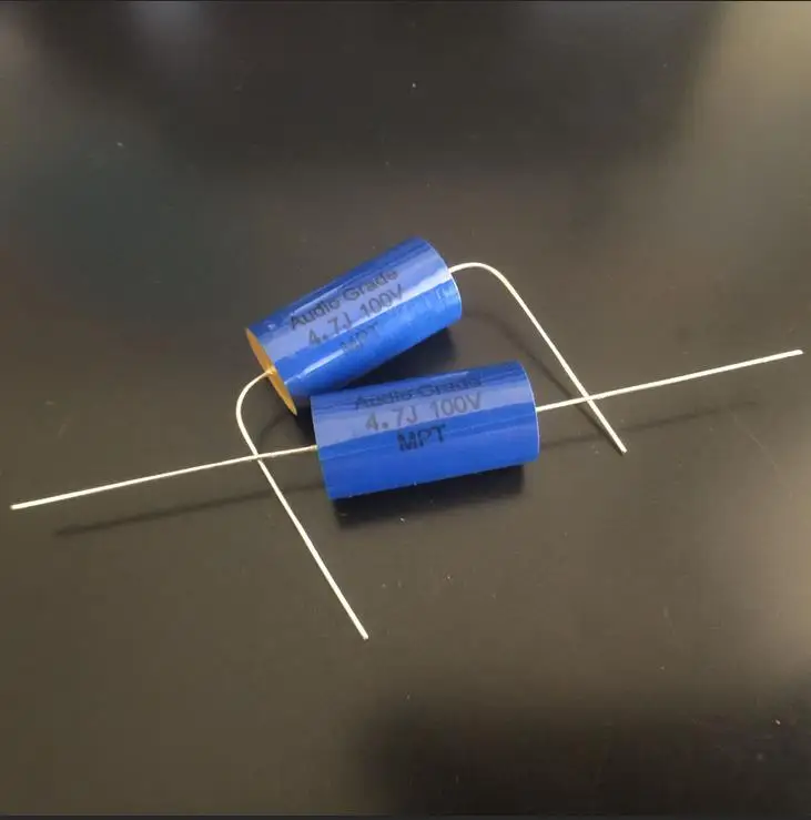 Original New 100 4.7uf100v Dc 16*32mm Audio Non Polar Capacitor