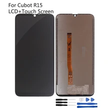 For Cubot R15 LCD Display LCD Screen Touch Glass Sensor Digitizer Assembly Black Color with tape Tools For Cubot R15 LCD Display for oppo r15 lcd display touch screen digitizer lcd assembly for oppo r15 pacmoo cph1835 lcd