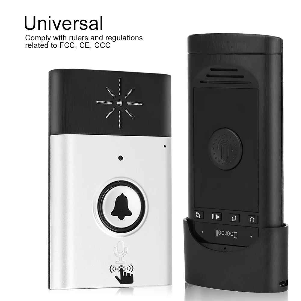 

Mini 2.4G Wireless Voice Intercom Doorbells Two-Way Talk Home Doorbell Intercom Kit Home Security System Smart Home Electronics