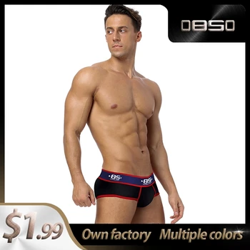 

New Brand Cotton Quick Dry Mens Briefs Underwear Shorts sissy Solid Men's lingerie Sexy Gay Men Underwear Bikini Men Briefs Sexi