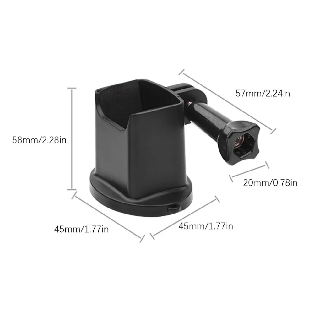 Durable Plastic Support Base Mounting Holder Set Handheld Gimbal Stabilizer Adapter for Osmo Pocket Camera