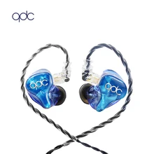 QDC Neptune полночастотные динамические наушники-вкладыши HIFI с шумоподавлением мониторные наушники с кабелем для передачи данных